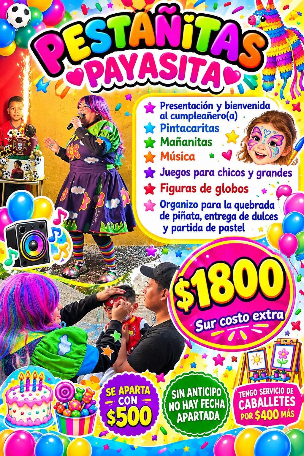 Payasita pestañitas